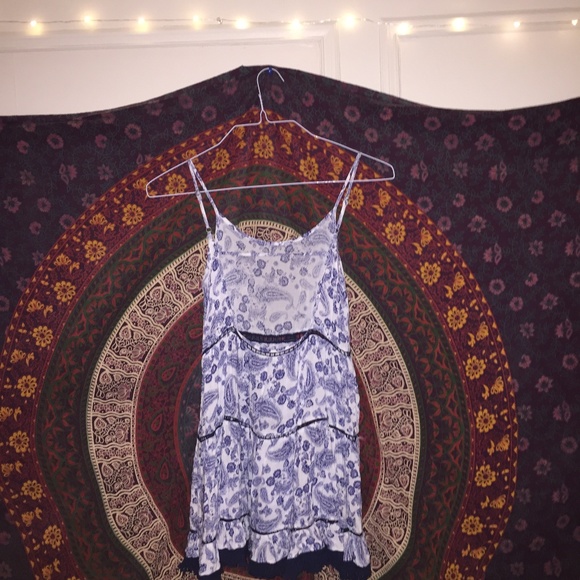 vintage havana kids paisley print boho dress - Picture 3 of 5